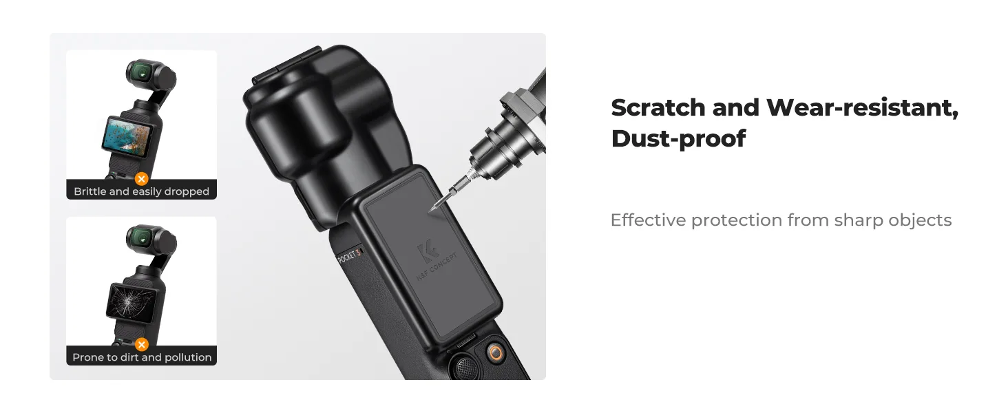 Lightweight protective cover for DJI Osmo Pocket 3