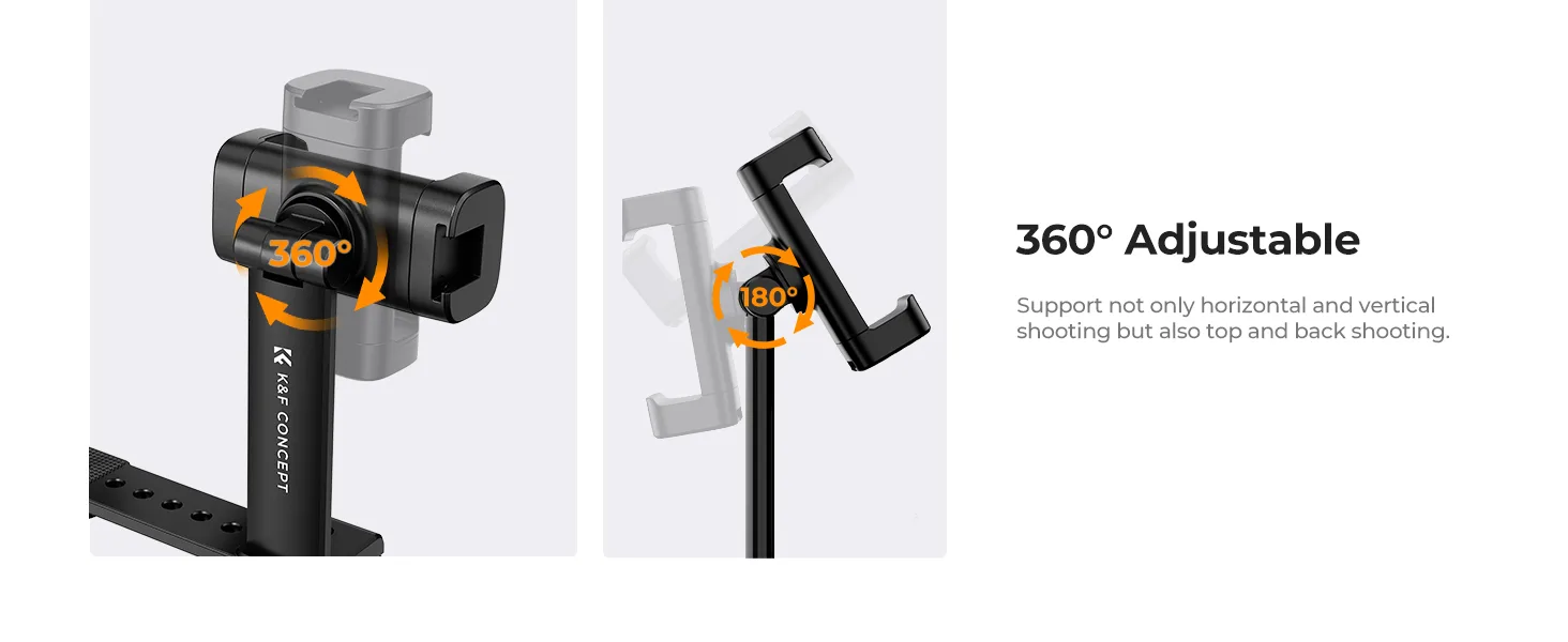 Тримач K&F Concept з регулюванням 360 градусів для DJI Osmo Pocket 3