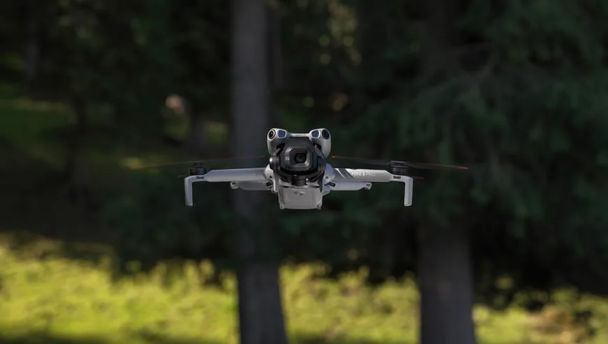 DJI Mini 5 Pro drone close-up