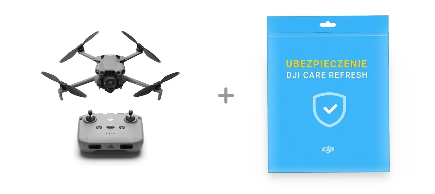 DJI Mini 5 Pro Fly More Combo with DJI RC-N3 controller and CARE insurance bundle
