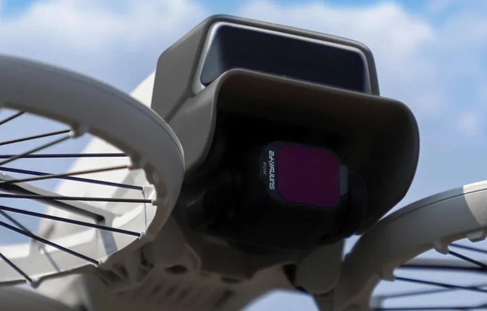 Sunnylife lens sun hood for DJI Flip in black