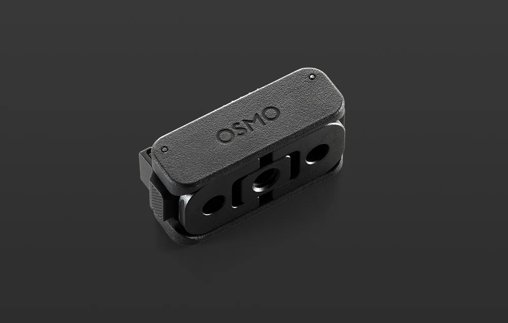 Двосторонній магнітний тримач DJI Osmo з видимим монтажним гніздом на нижній частині