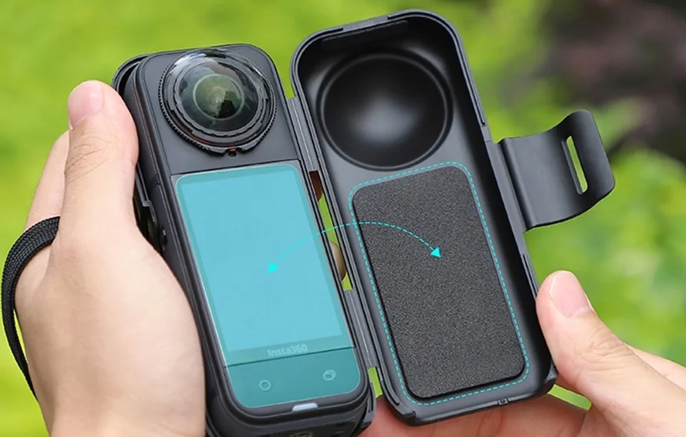 Ремінець на зап’ястя в комплекті з чохлом Sunnylife для Insta360 X5