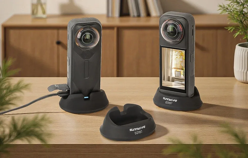 Sunnylife silicone base for Insta360 X5 camera