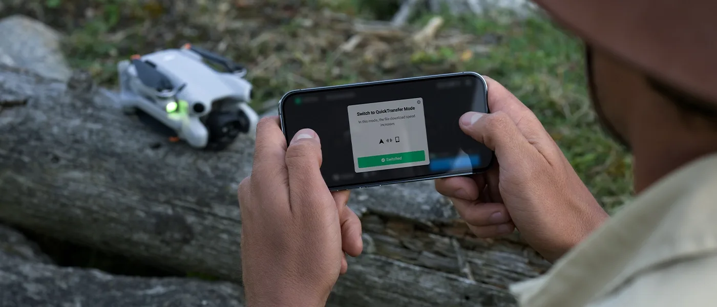 DJI Mini 4 Pro creative flight and filming controls