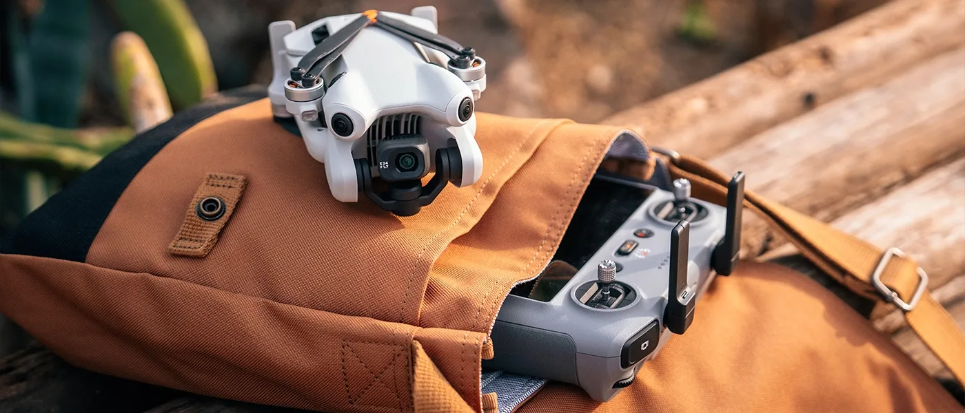 DJI Mini 4 Pro controller and flight experience