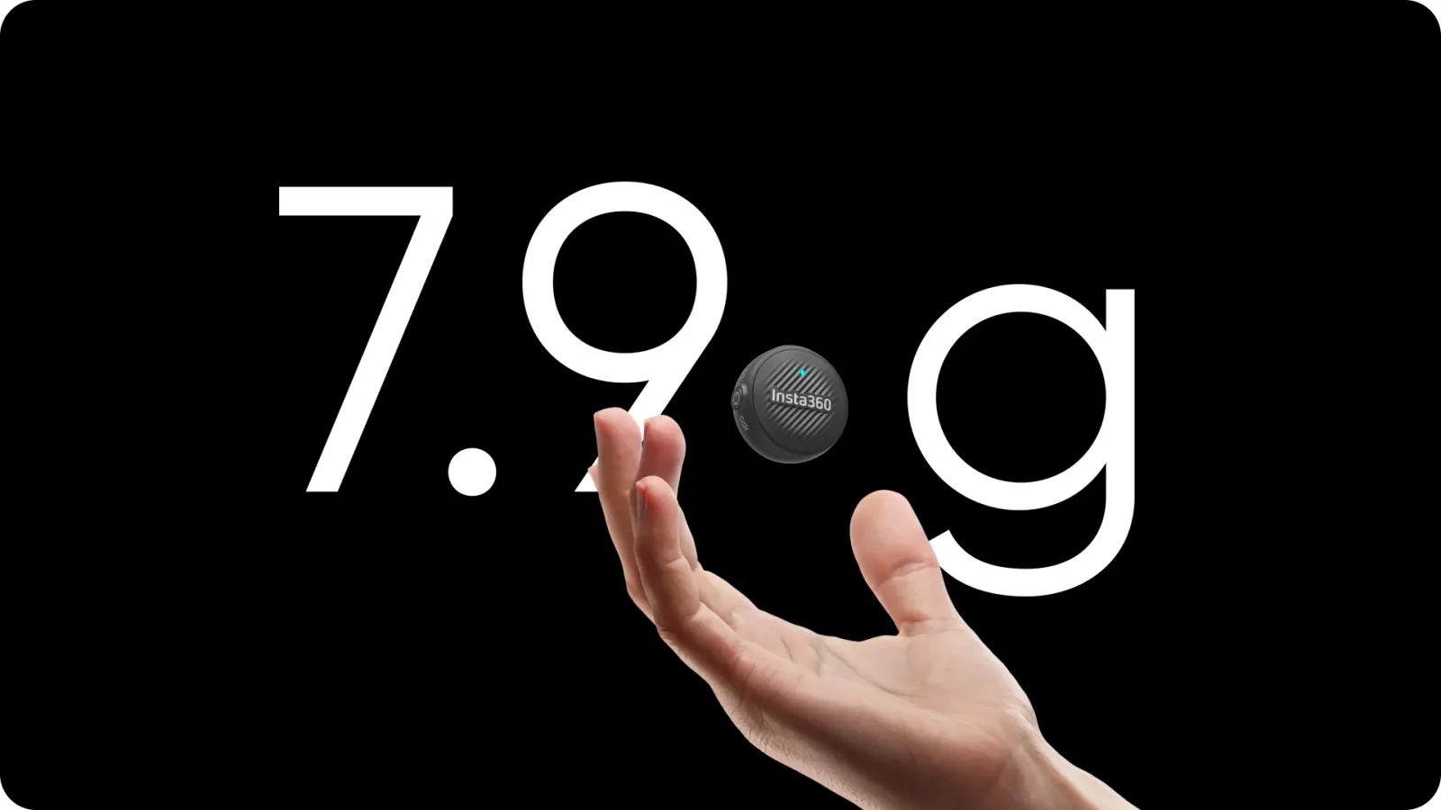 Легкий мікрофон Insta360 Mic Air