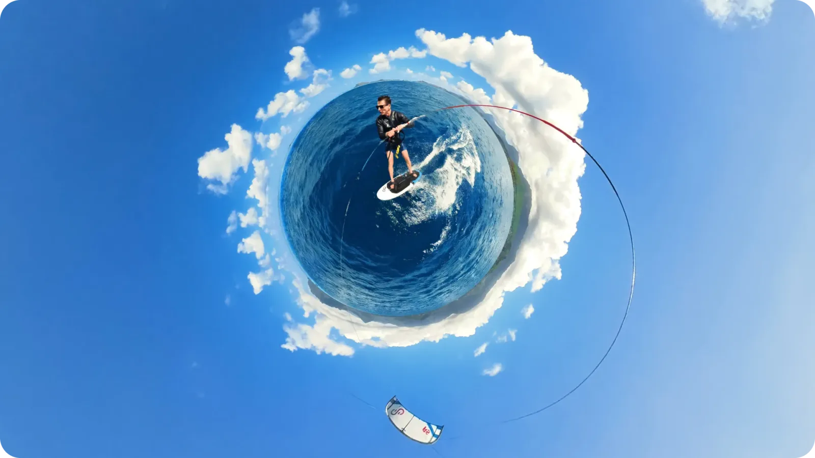 Uchwyt Insta360 Water Sports Rope Mount do sportów wodnych