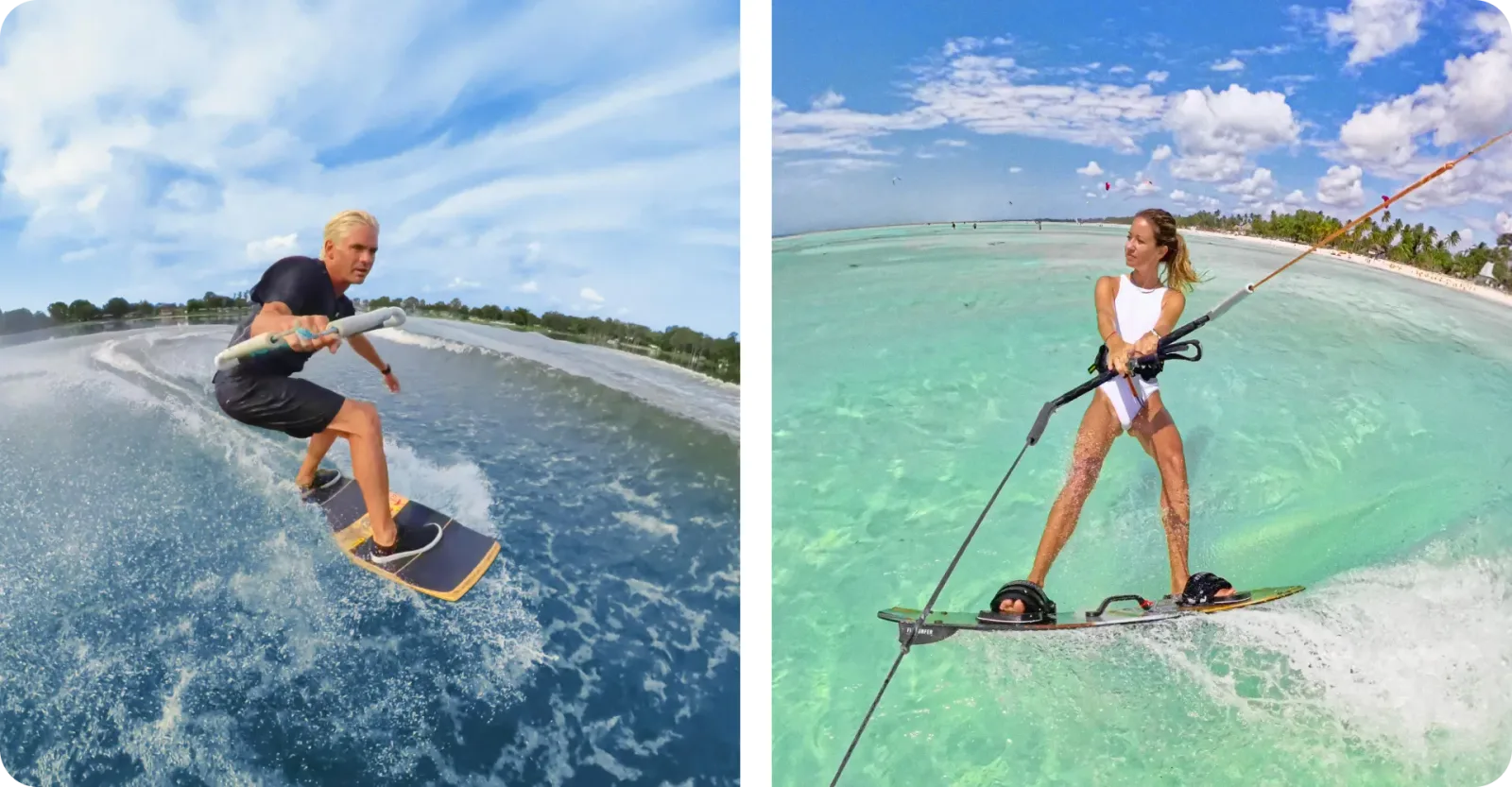 Montaż uchwytu na linie do kitesurfingu lub wakeboardingu