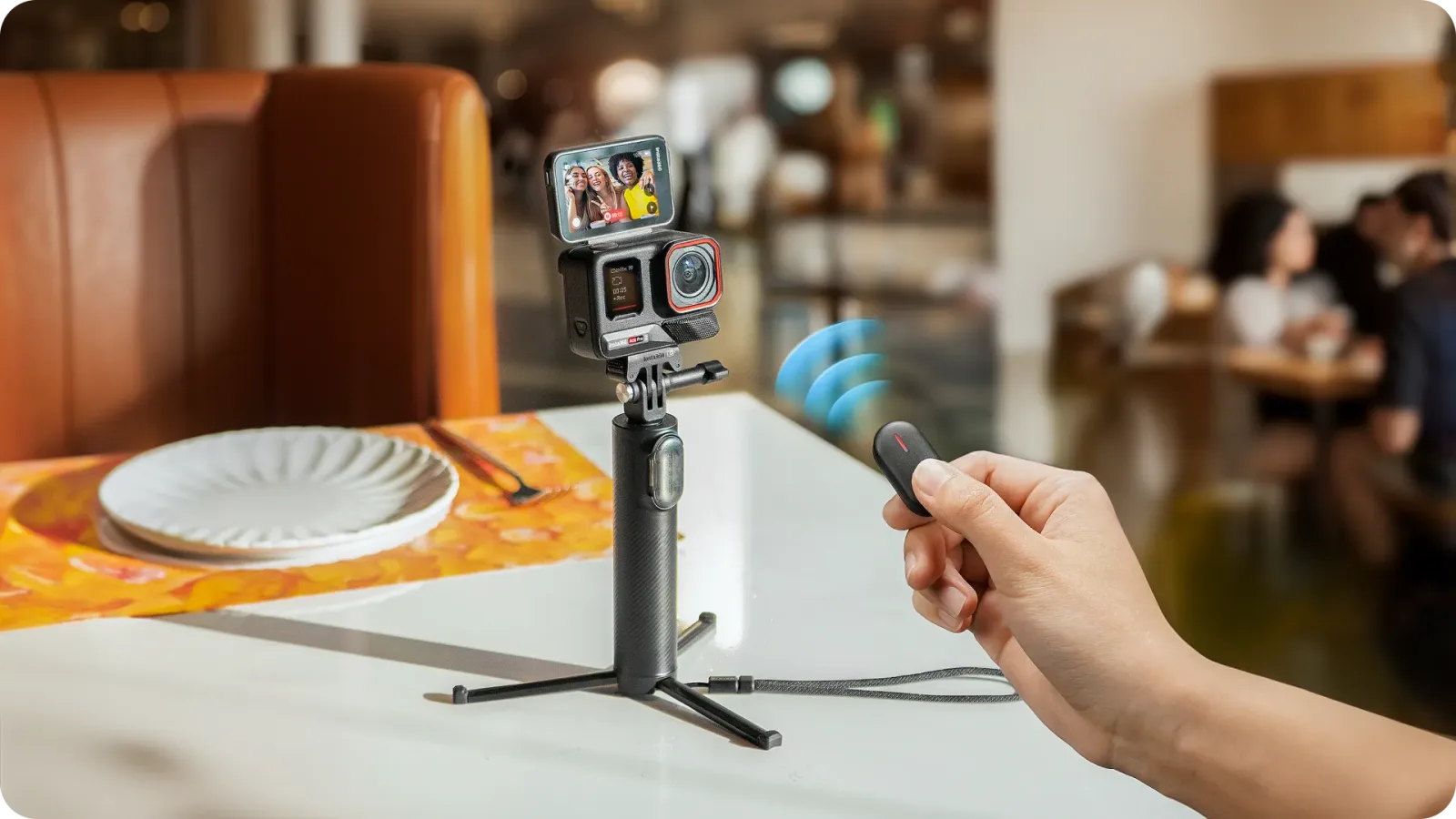 Керування камерою Insta360 за допомогою пульта Mini Remote