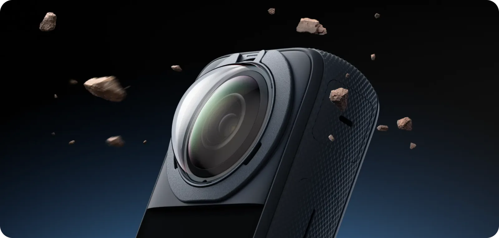 10H tempered glass protection for Insta360 X3 lens guards