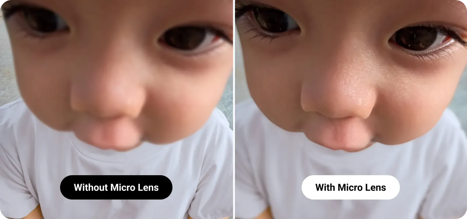 Micro Lens w zestawie Insta360 Toddler Titan Kit do krystalicznie czystych ujęć