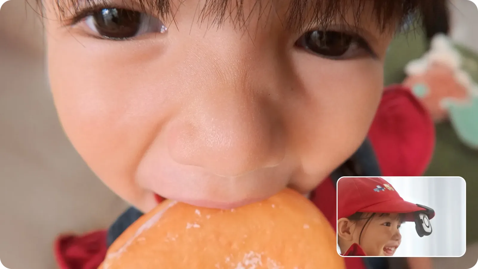 Ujęcia z poziomu dziecka z zestawu Insta360 Toddler Titan Kit