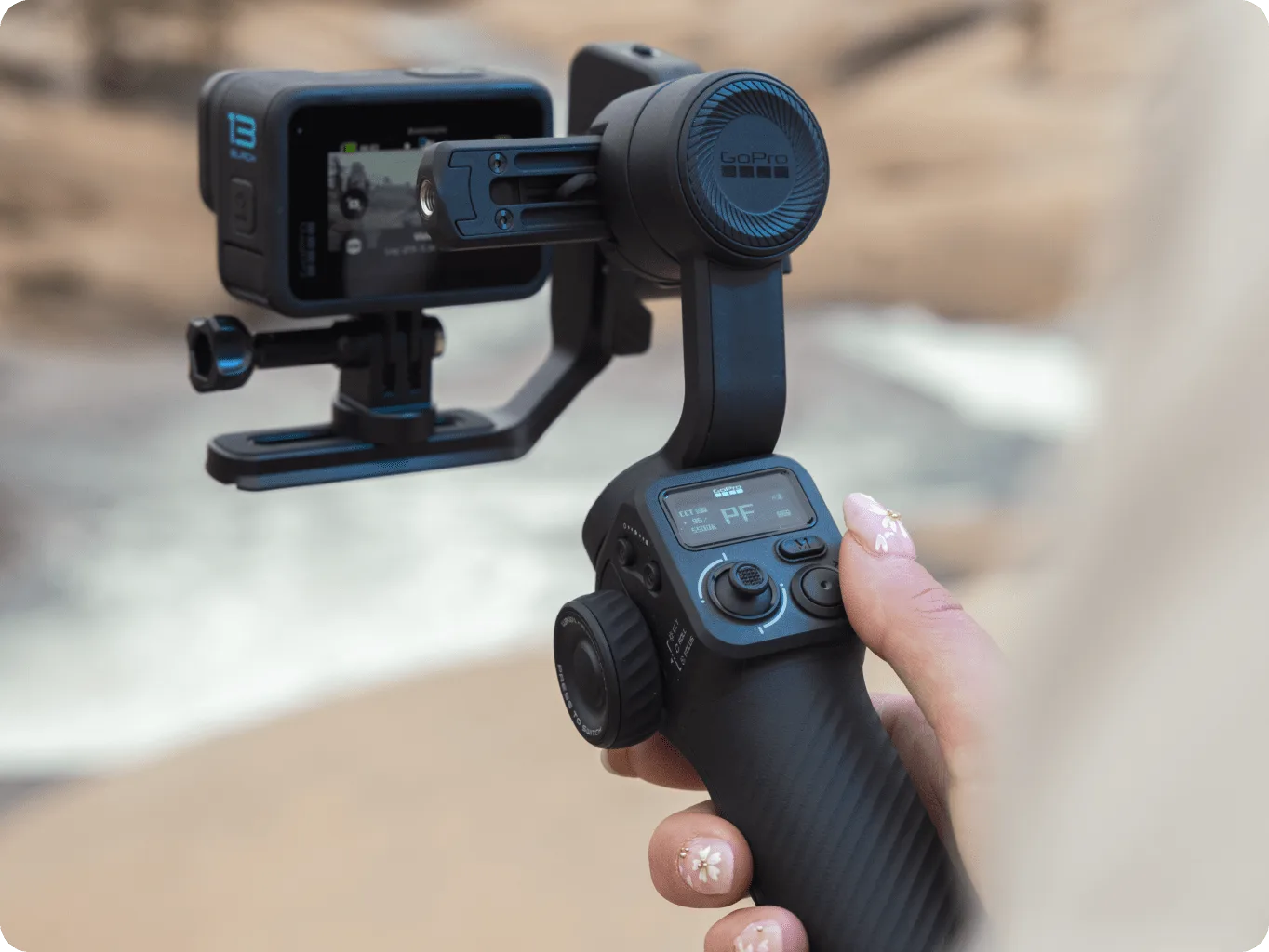 GoPro Fluid Pro AI gimbal with intuitive manual controls