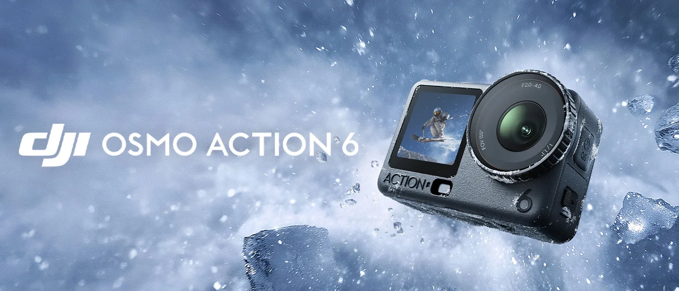 Спортивна камера DJI Osmo Action 6 Standard Combo