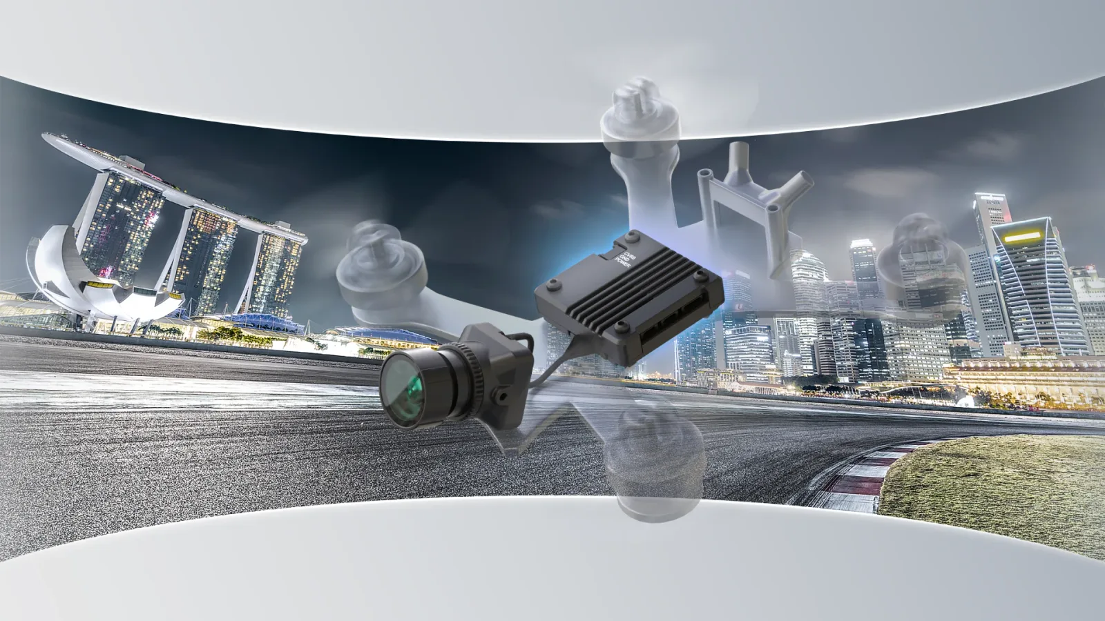 CADDXFPV Gazer analog FPV camera with AI image enhancement