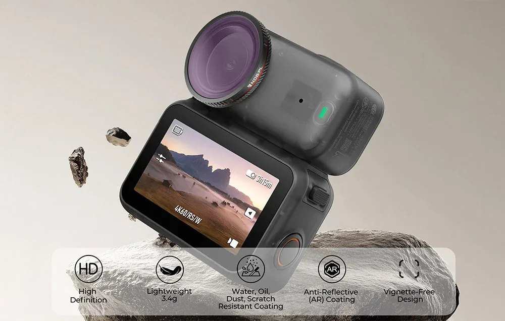 Zestaw 4 filtrów Freewell Bright Day do DJI Osmo Nano