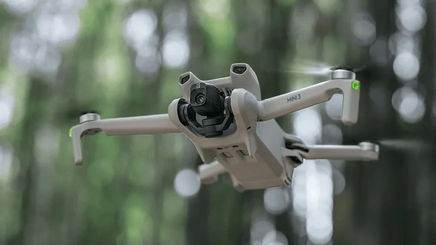 DJI Mini 3 true vertical shooting mode