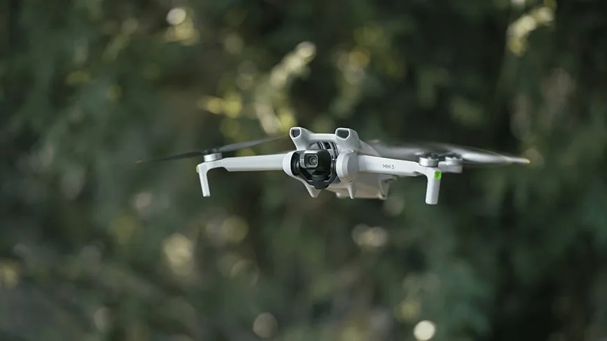 DJI Mini 3 aerial lifestyle image