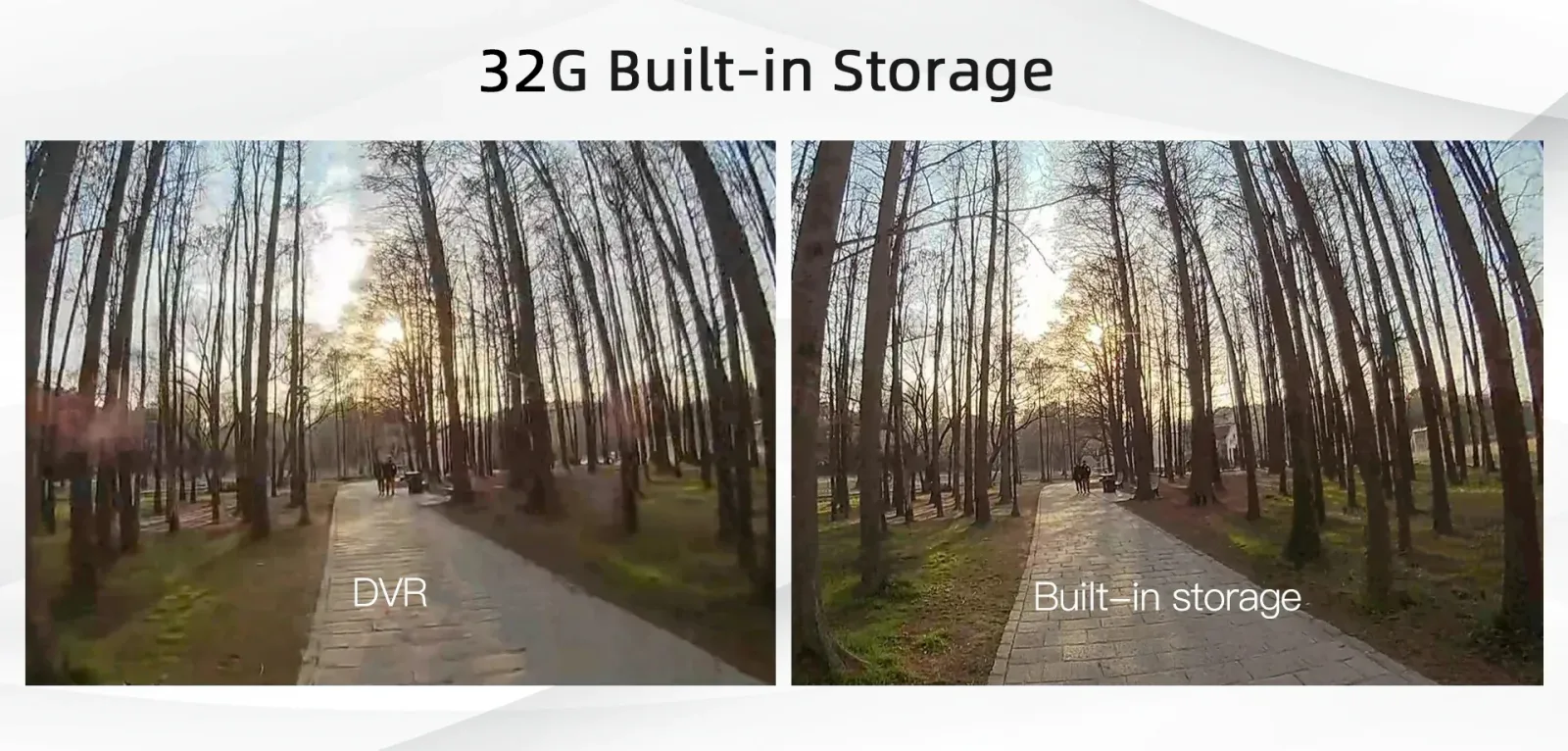 Walksnail Avatar internal 32GB storage feature
