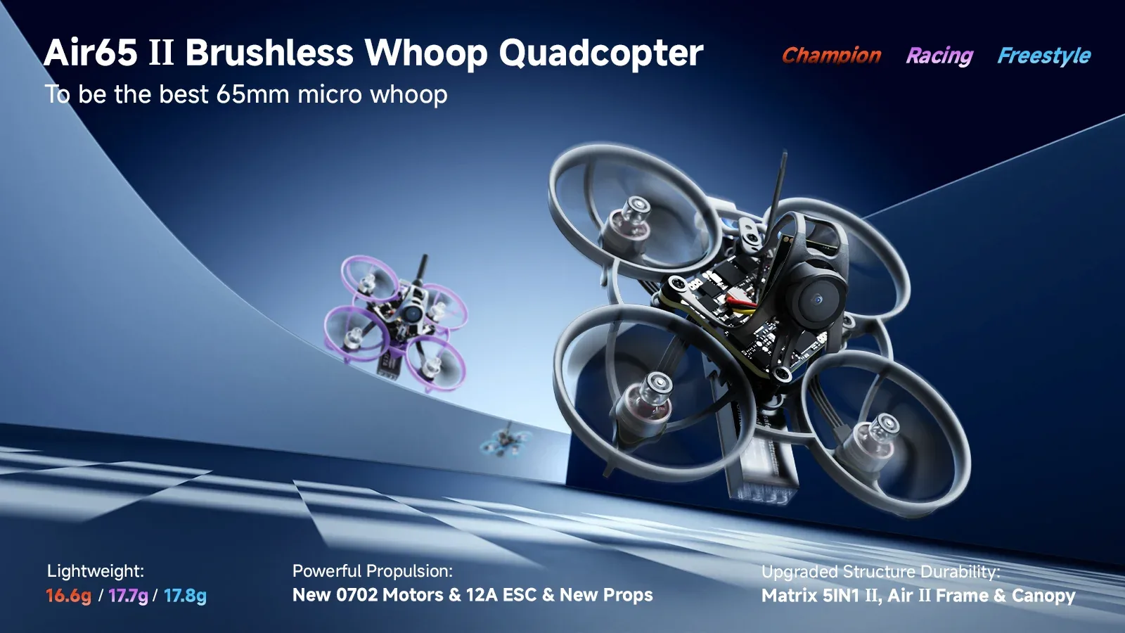 BetaFPV Air65 II Racing ELRS 2.4G brushless whoop drone