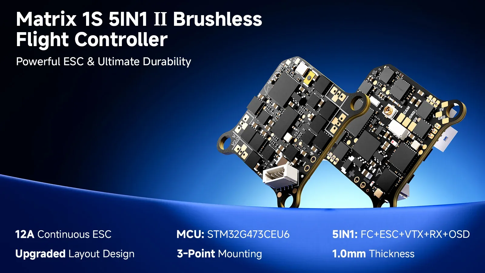 BetaFPV Matrix 1S Brushless Flight Controller 5-in-1 G4 V2