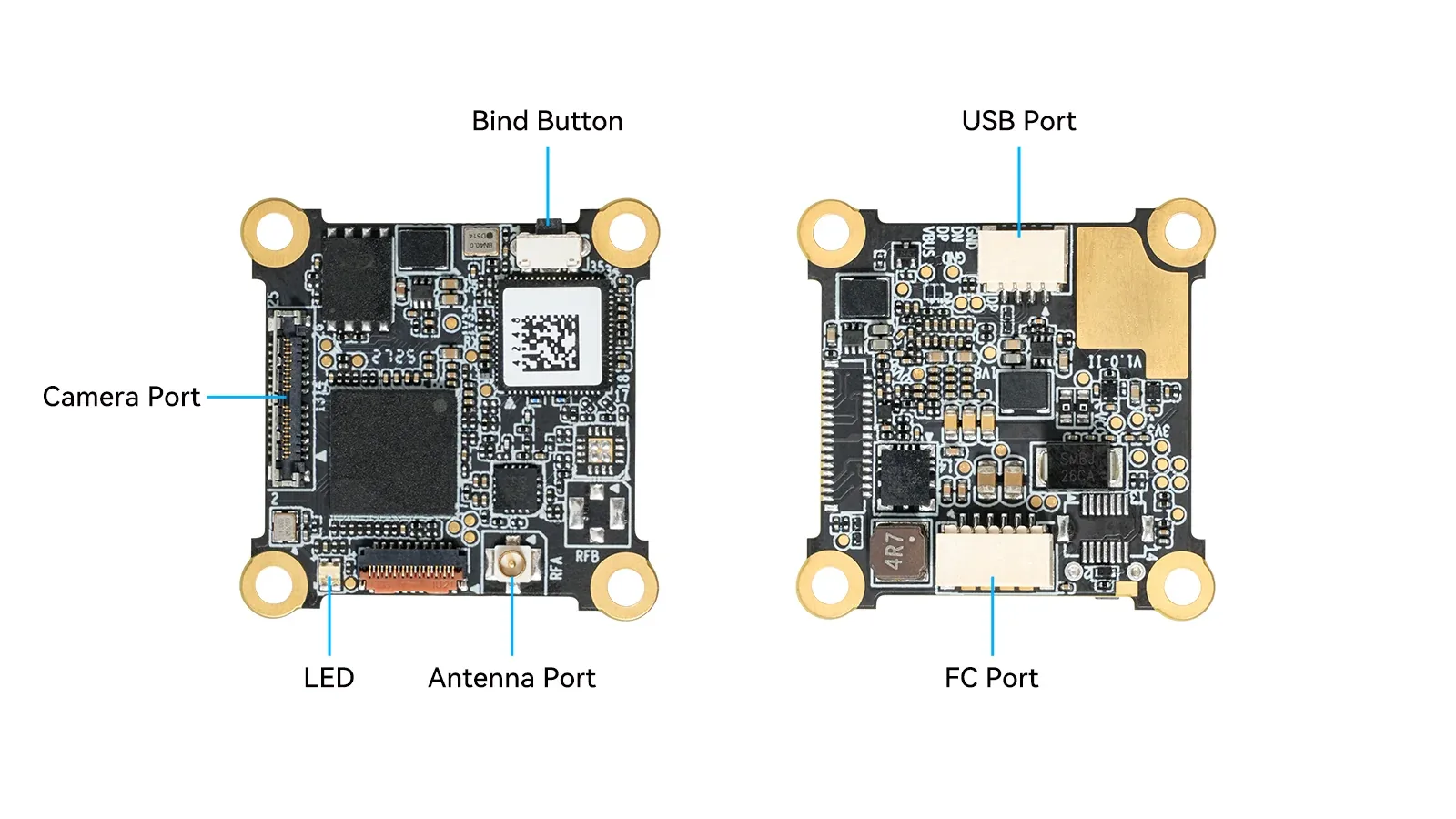BETAFPV P1 Air Unit HD VTX connection and wiring diagram