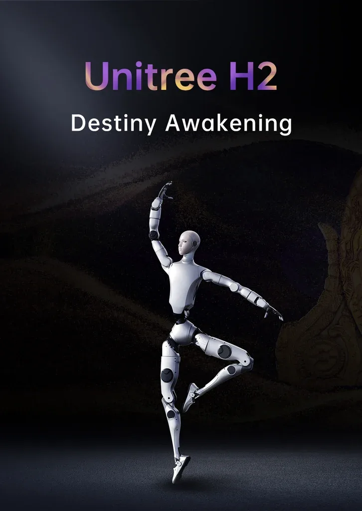 Unitree H2 podczas dynamicznego ruchu