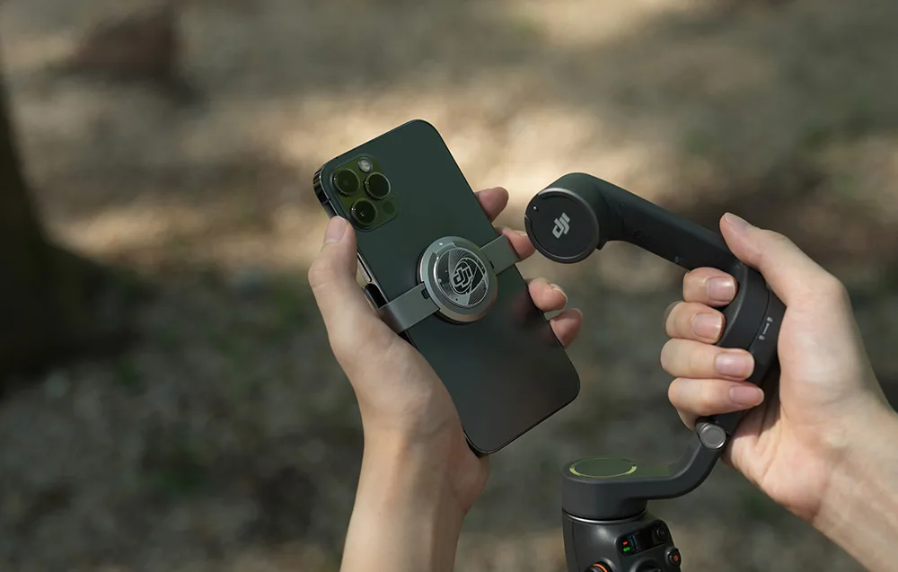 Portrait mode shooting with DJI Osmo Mobile 6