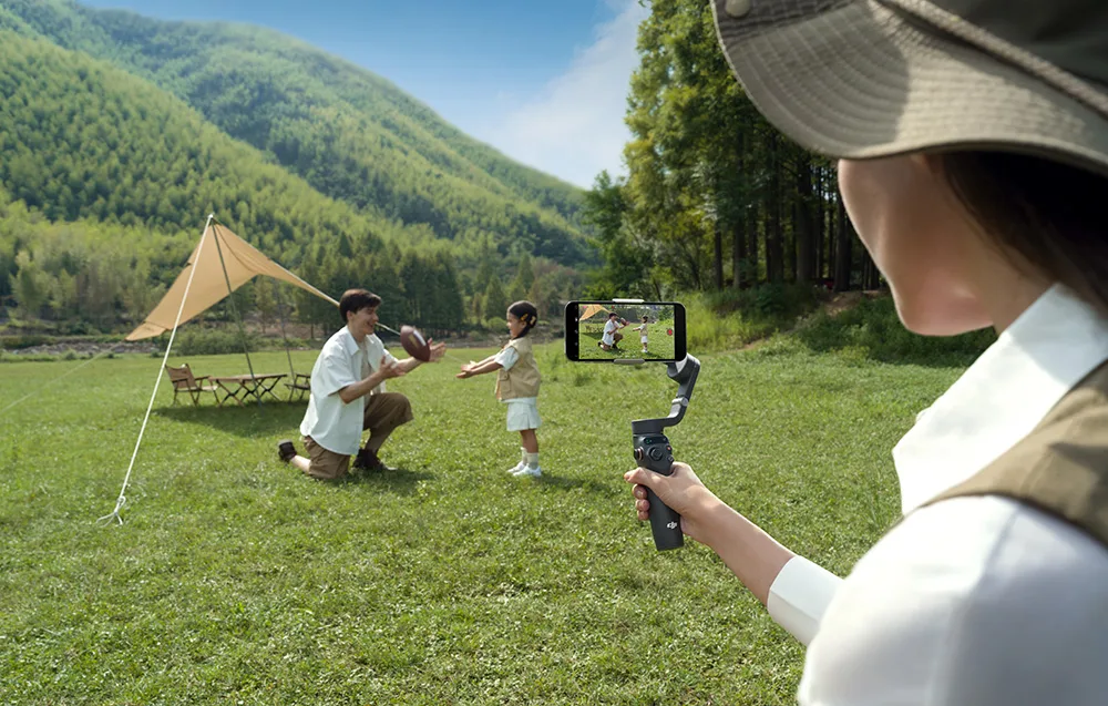 LightCut app editing features for DJI Osmo Mobile 6