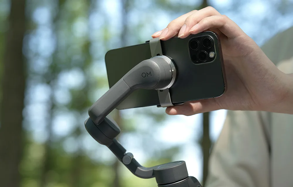 Creative filming features of DJI Osmo Mobile 6