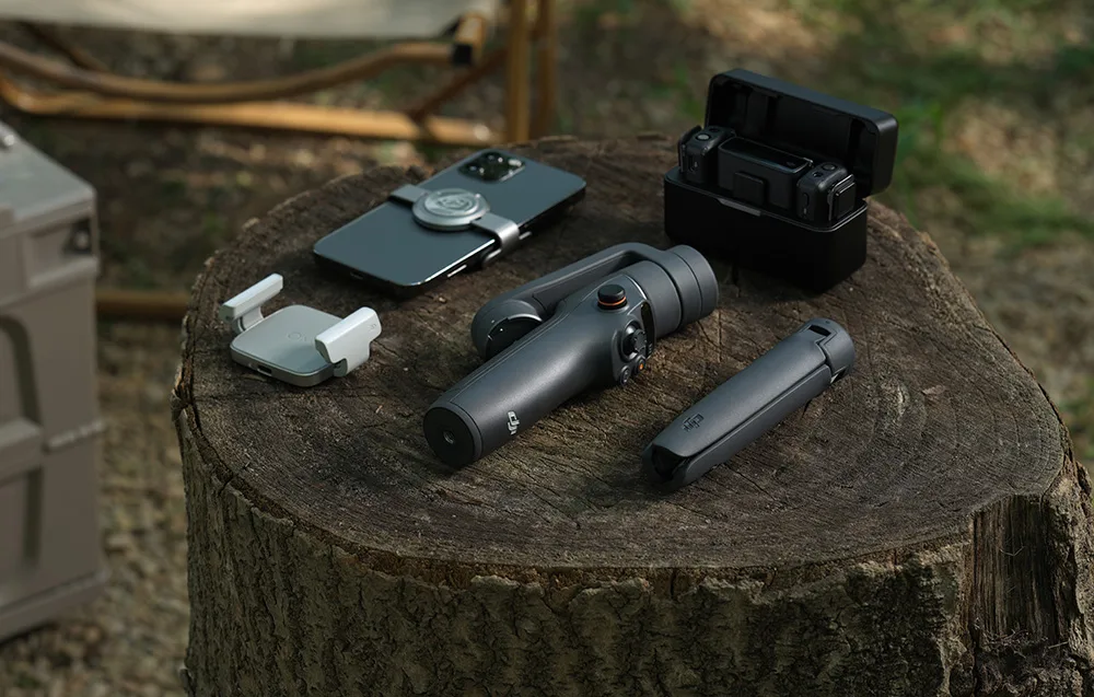 3-axis stabilization on DJI Osmo Mobile 6