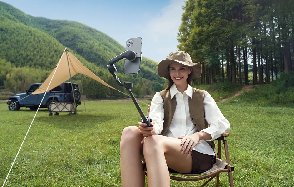 Story Mode in DJI Mimo for Osmo Mobile 6