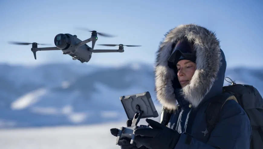 Pokrętła i przyciski kontrolera DJI RC Pro 2