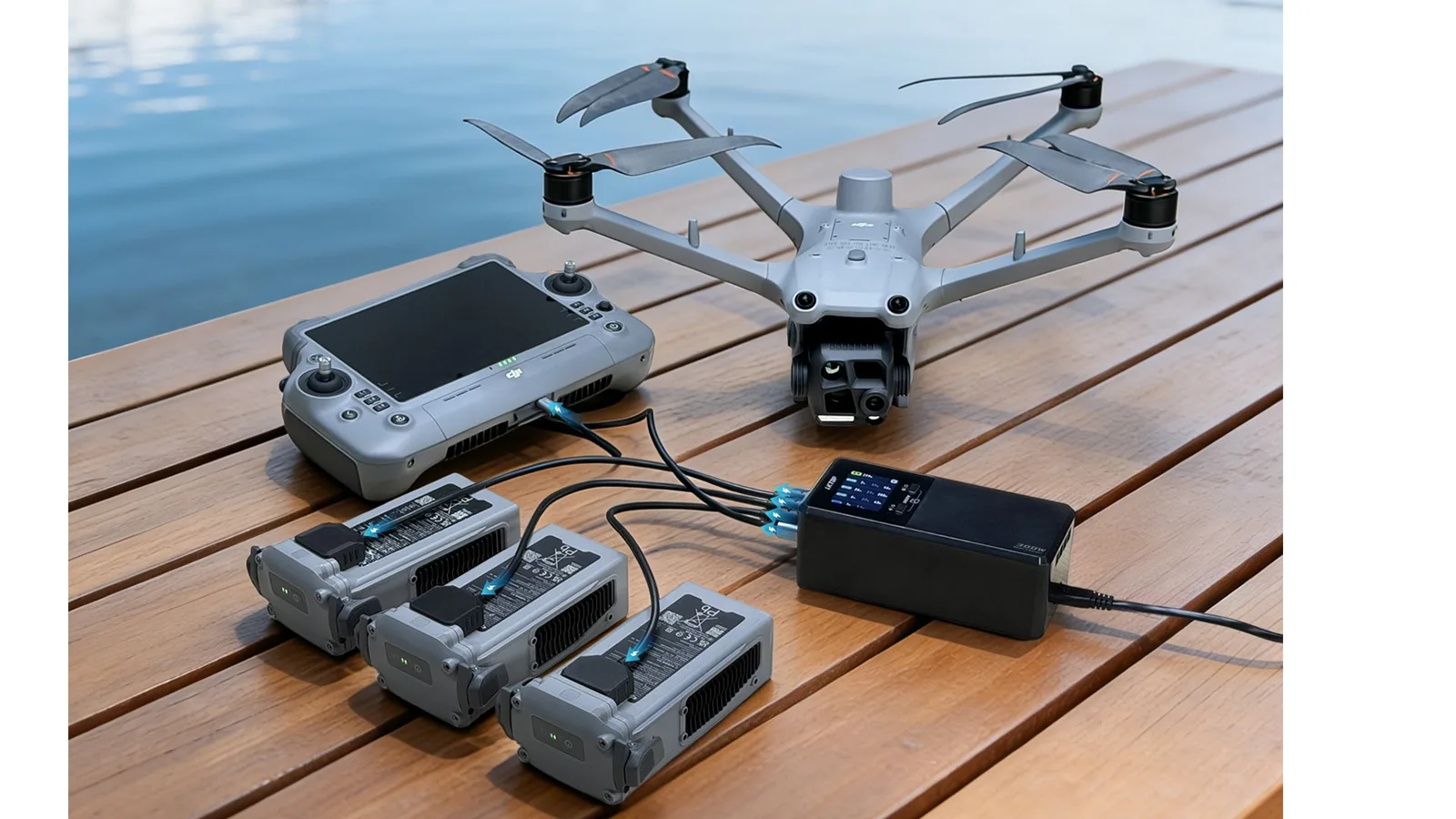LKTOP 300W charger with USB-C charging support for accessories