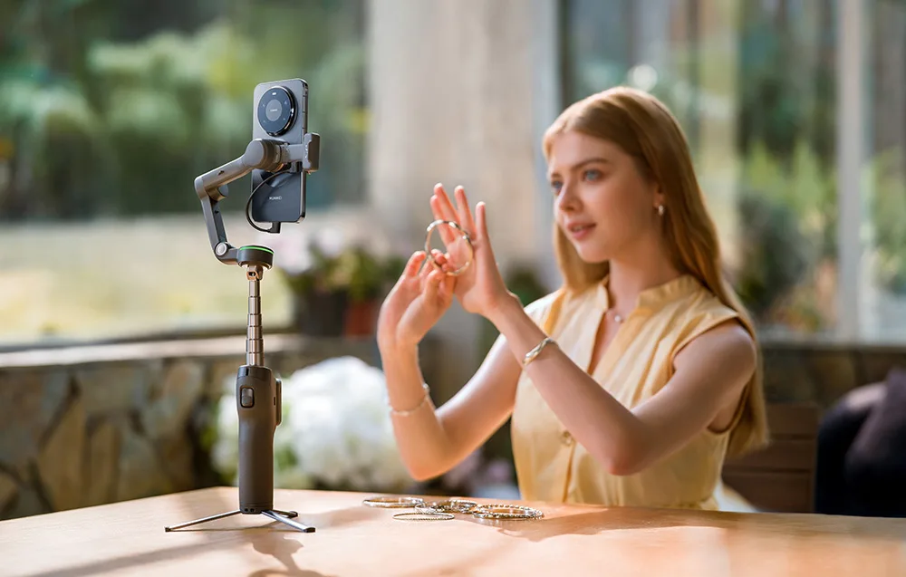 Створення контенту зі стабілізатором DJI Osmo Mobile 8P для онлайн-презентацій