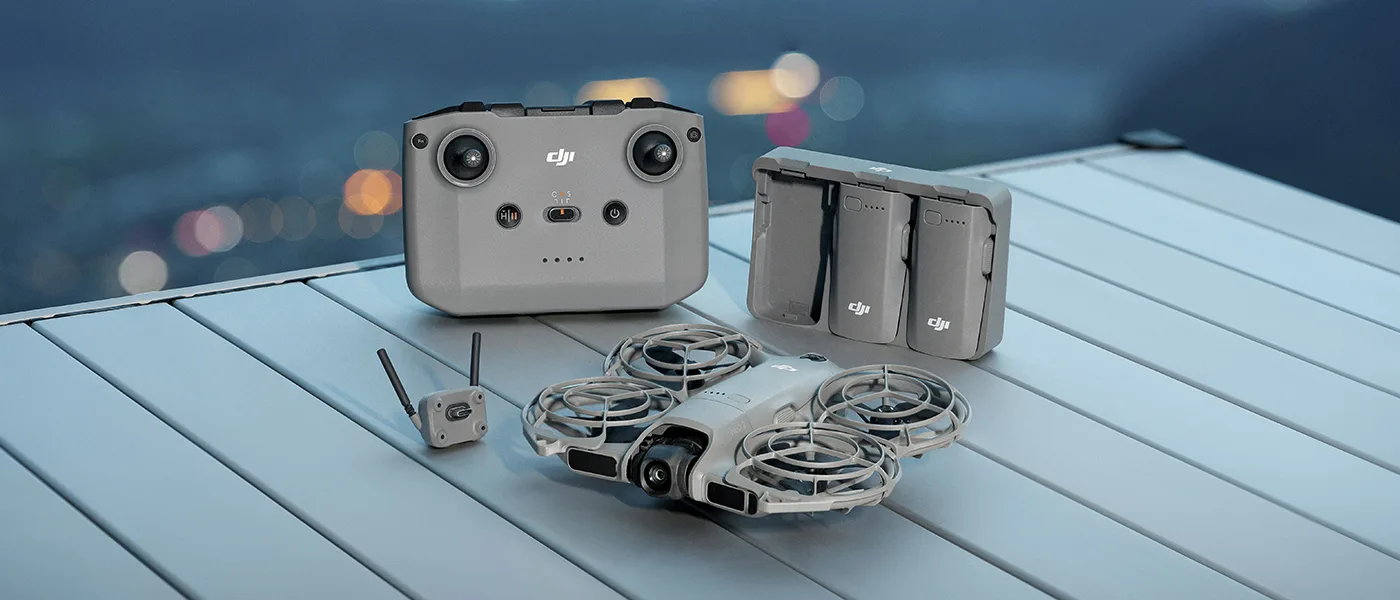 Większe możliwości z zestawem DJI Neo 2 Fly More Combo