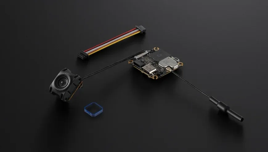 DJI O4 Air Unit w trybie Racing