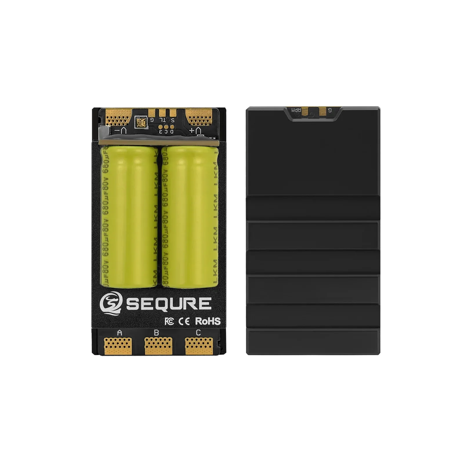SEQURE SQESC 14130 widok z góry regulatora