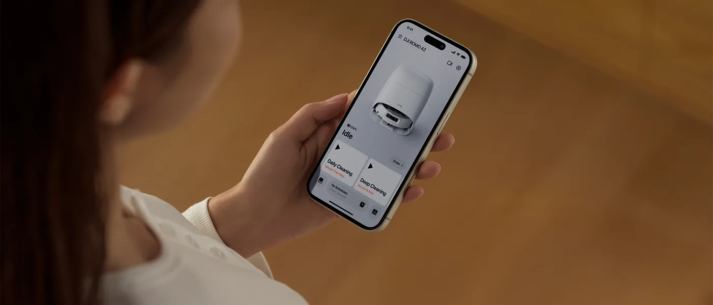 Większa kontrola w aplikacji DJI Home