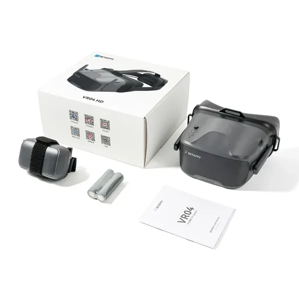 BetaFPV VR04 HD FPV Goggles package contents