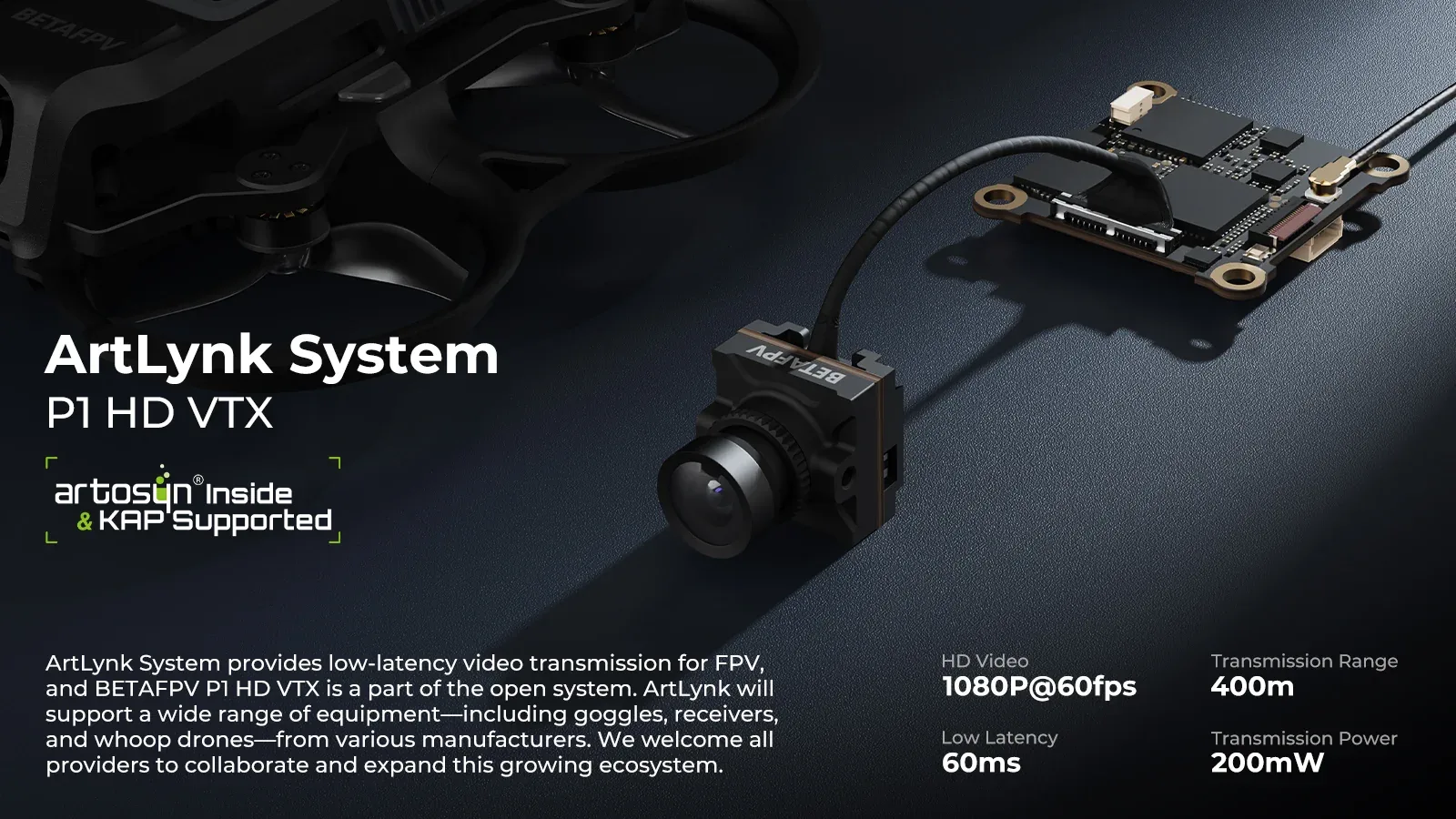Aquila20 HD FPV Kit – P1 HD VTX