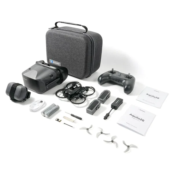 Aquila20 HD FPV Kit package contents