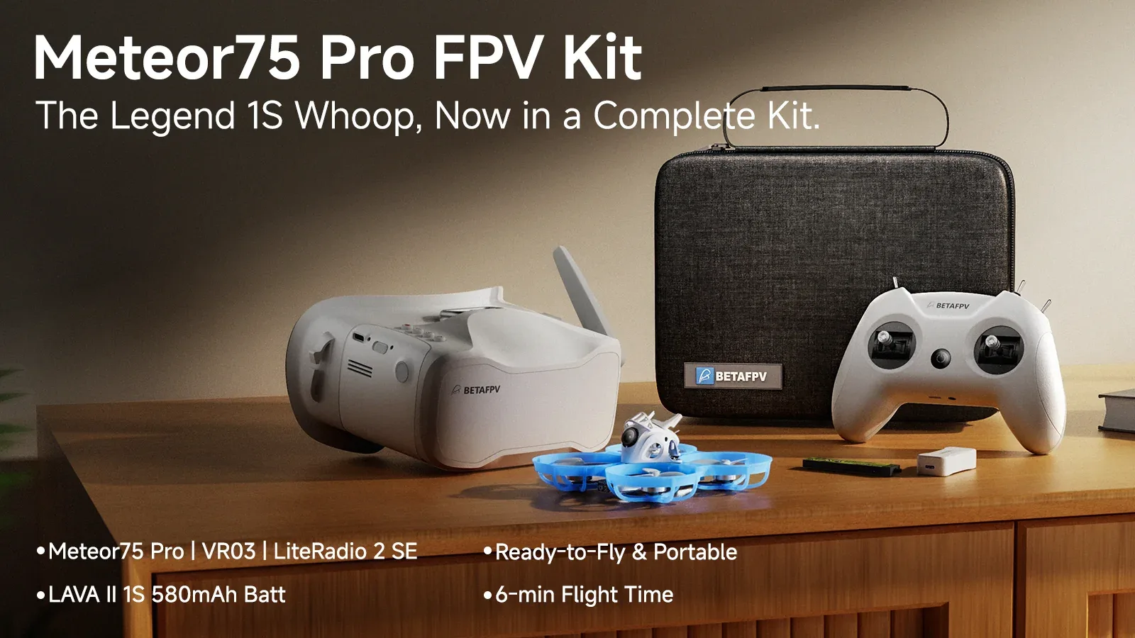 Meteor75 Pro FPV Kit – legendarny whoop 1S teraz w kompletnym zestawie