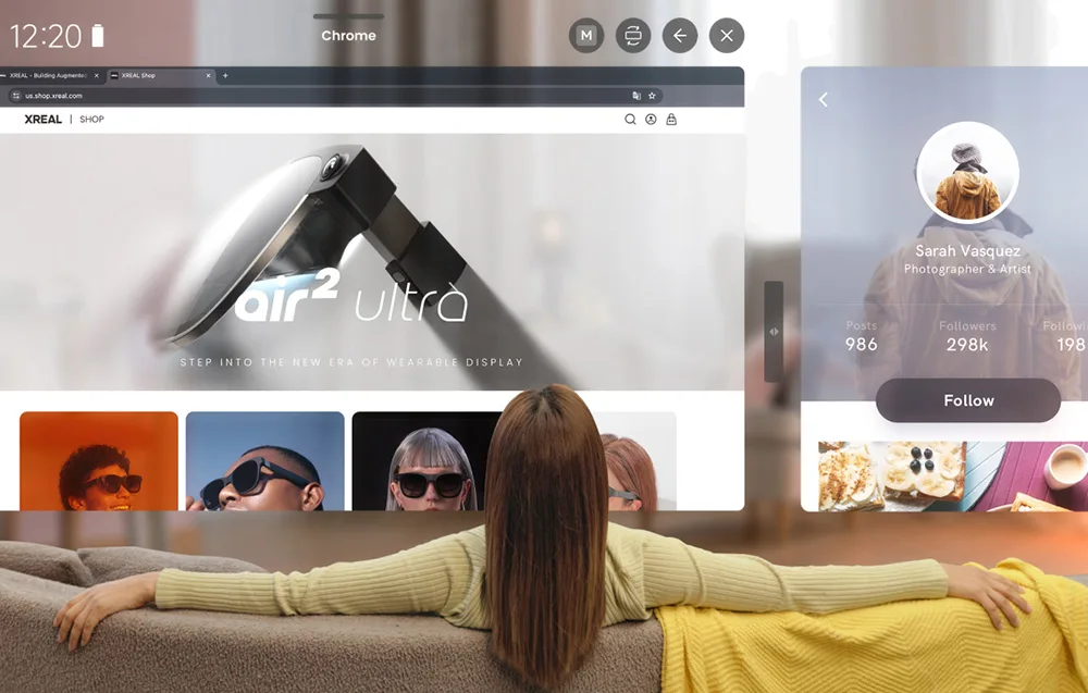 Адаптер для окулярів AR XREAL Beam Pro