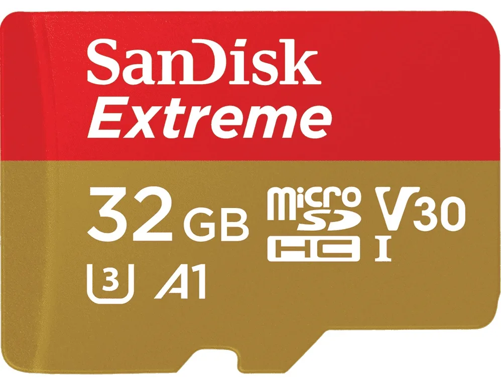 SanDisk Extreme microSDHC 32GB memory card