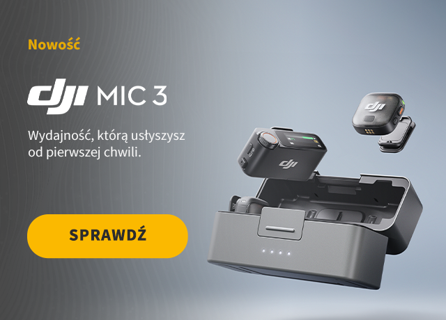 Mikrofon dla twórców - DJI Mic 3