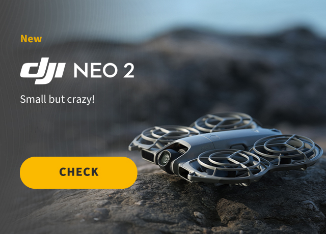 Lightweight and automatic DJI Neo 2