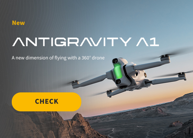 New Antigravity A1 - 360° drone