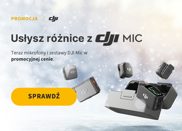 Czysty dźwięk z DJI Mic